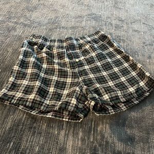 Flannel Sleep Shorts